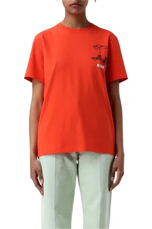 Msgm Donna, Top, Rosso, S, new