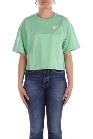 Lacoste Donna, Top, Verde, 4Xs, new