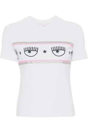 Chiara Ferragni Donna, Top, Bianco, S, new