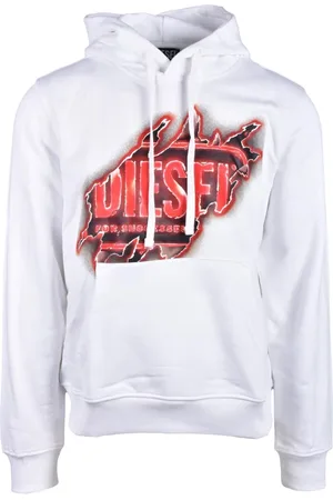 Diesel Uomo, Felpe, Bianco, M, new