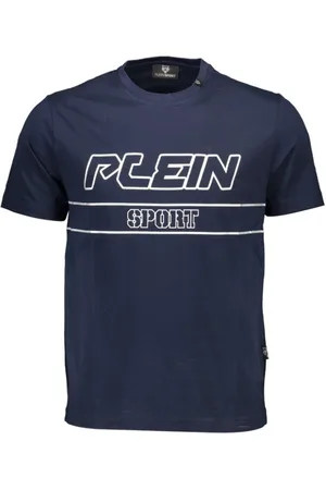 Philipp Plein Uomo, Top, Blu, L, new