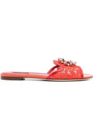 Dolce & Gabbana Donna, Scarpe, Rosso, 38 1/2 EU, new