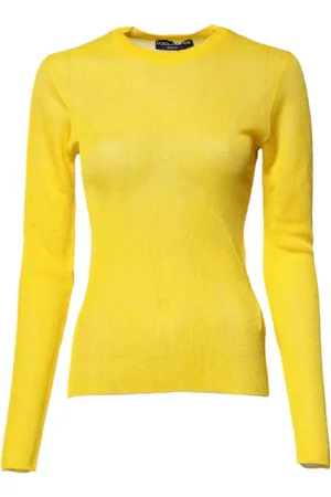 Dolce & Gabbana Donna, Maglie, Giallo, 3Xs, new