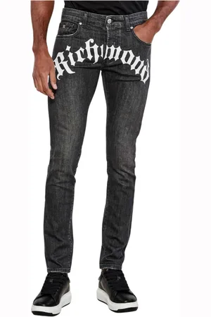 John Richmond Uomo, Jeans, Nero, W32, new