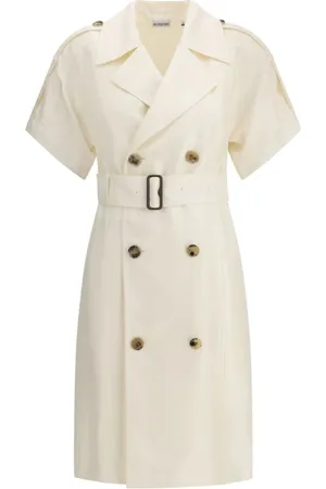 Burberry Donna, Cappotti, Bianco, S, new