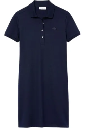 Lacoste Donna, Abiti, Blu, L, new