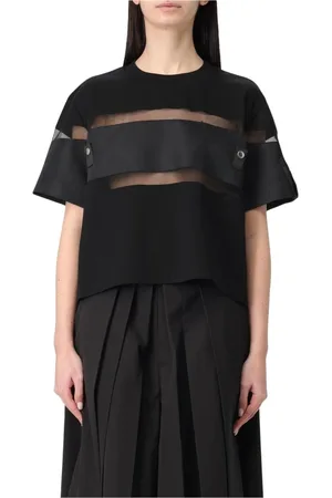 SACAI Donna, Top, Nero, S, new