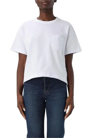 SACAI Donna, Top, Bianco, S, new