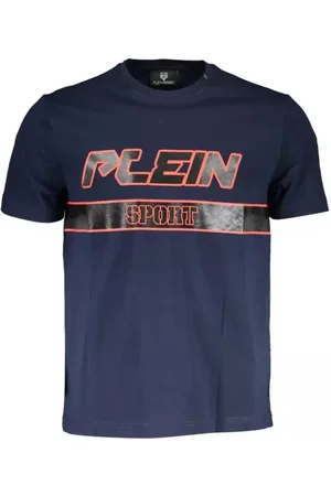 Philipp Plein Uomo, Top, Blu, L, new