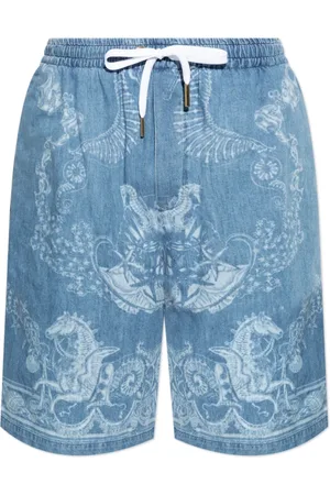 VERSACE Uomo, Pantaloncini, Blu, 2Xl, new