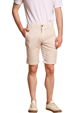 Masons Uomo, Pantaloncini, Bianco, 3Xl, new