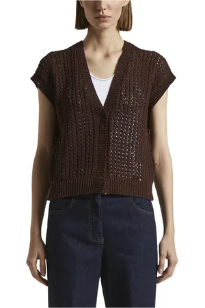 PESERICO SIGN Donna, Maglie, Marrone, 3Xs, new