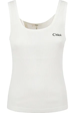 Chloé Donna, Top, Bianco, XS, new