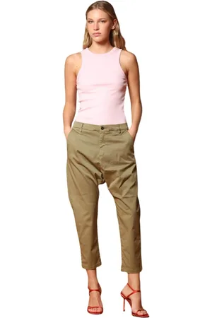 Masons Donna, Pantaloni, Verde, 2Xs, new