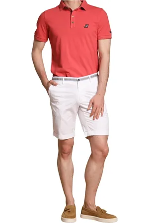 Masons Uomo, Pantaloncini, Bianco, XS, new