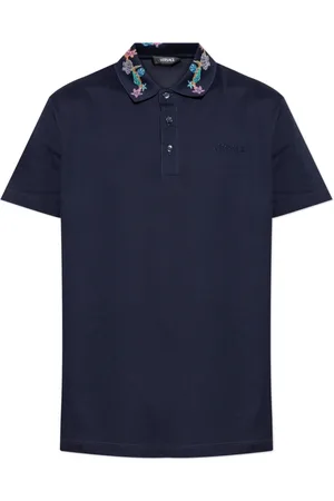VERSACE Uomo, Top, Blu, S, new
