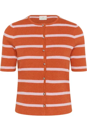 Kaffe Donna, Maglie, Arancione, L, new