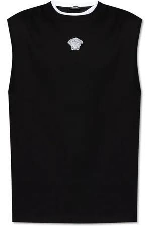 VERSACE Uomo, Top, Nero, XL, new