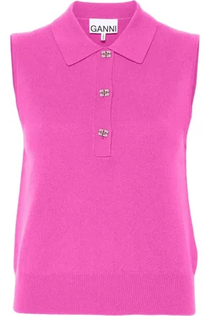 Ganni Donna, Top, Rosa, M, new