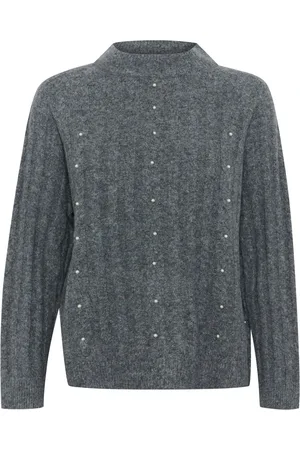 Cream Donna, Maglie, Grigio, L, new
