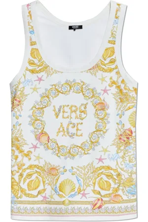 VERSACE Donna, Top, Giallo, 2Xs, new