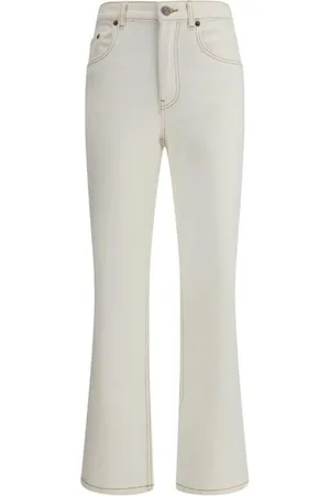 Tory Burch Donna, Jeans, Bianco, W27, new