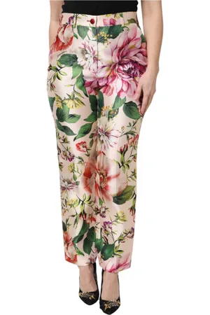 Dolce & Gabbana Donna, Pantaloni, Multicolore, 2Xl, new