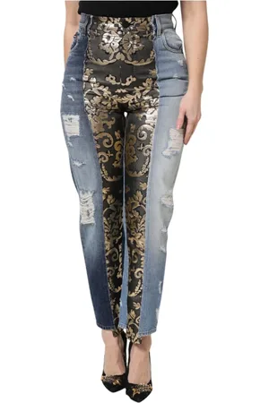 Dolce & Gabbana Donna, Jeans, Multicolore, 3Xs, new