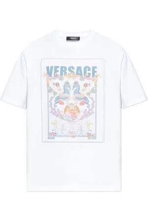 VERSACE Uomo, Top, Bianco, S, new