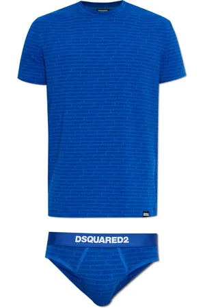 Dsquared2 Uomo, Nightwear & Lounge, Blu, M, new