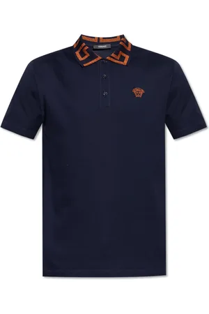 VERSACE Uomo, Top, Blu, XL, new