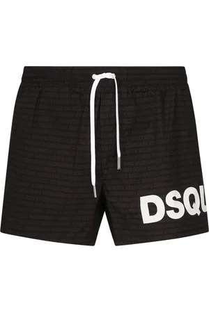 Dsquared2 Uomo, Costumi da bagno, Nero, L, new