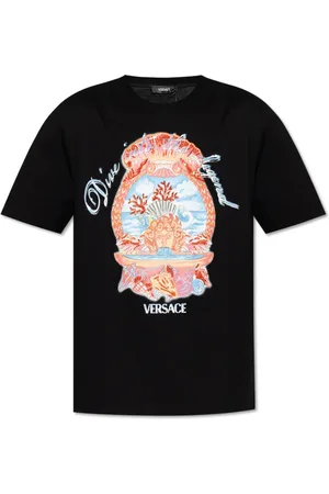 VERSACE Uomo, Top, Nero, S, new