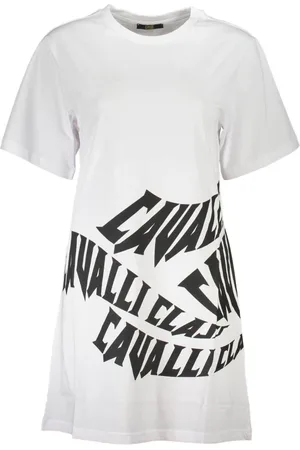 Roberto Cavalli Donna, Abiti, Bianco, L, new