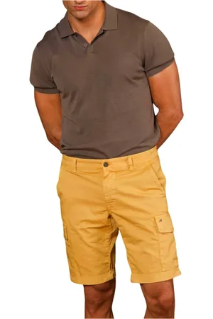 Masons Uomo, Pantaloncini, Giallo, XS, new