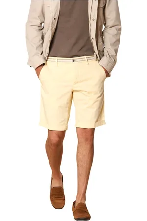 Masons Uomo, Pantaloncini, Giallo, L, new