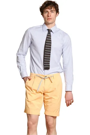 Masons Uomo, Pantaloncini, Giallo, 3Xl, new