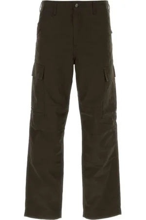 Carhartt Uomo, Pantaloni, Verde, W33, new