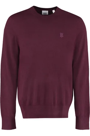 Burberry Uomo, Maglie, Rosso, M, new