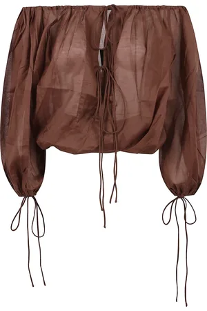 Andamane Donna, Camicette , Marrone, 2Xs, new