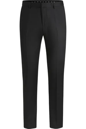 HUGO BOSS Uomo, Pantaloni, Nero, L, new