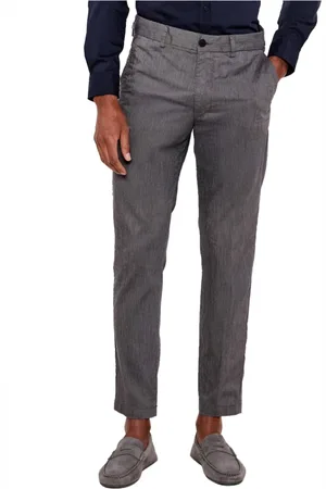 HUGO BOSS Uomo, Pantaloni, Grigio, L, new