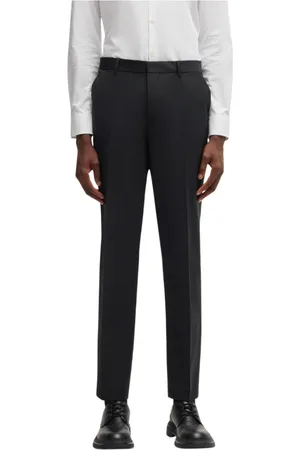 HUGO BOSS Uomo, Pantaloni, Nero, L, new