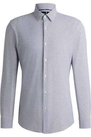 HUGO BOSS Uomo, Magliette, Blu, XL, new