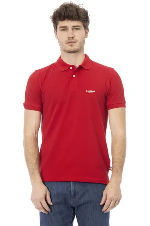 BALDININI Uomo, Top, Rosso, XL, new