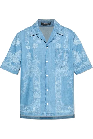 VERSACE Uomo, Magliette, Blu, 2Xl, new