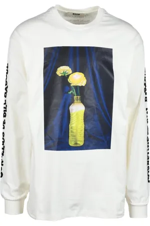 Msgm Uomo, Top, Bianco, 2Xl, new