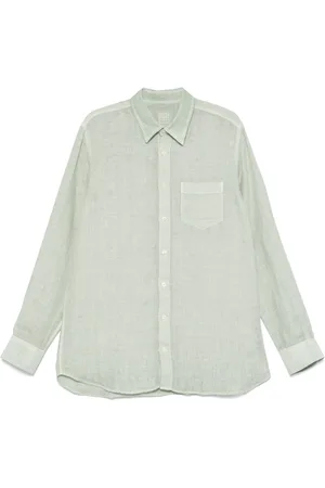 120% Lino Uomo, Magliette, Verde, L, new