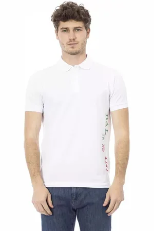 BALDININI Uomo, Top, Bianco, L, new