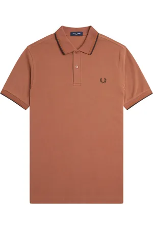 Fred Perry Uomo, Top, Marrone, 2Xl, new